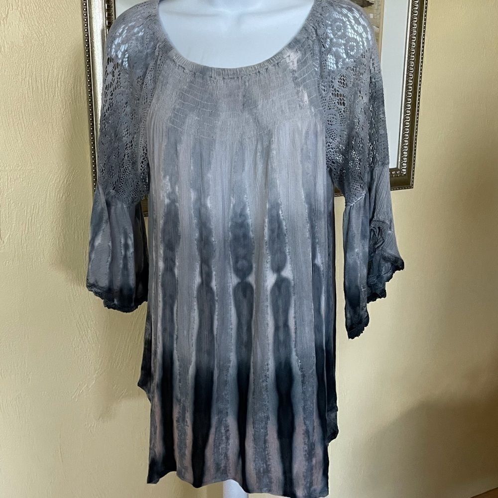 Tie Dye BoHo Top! Medium
